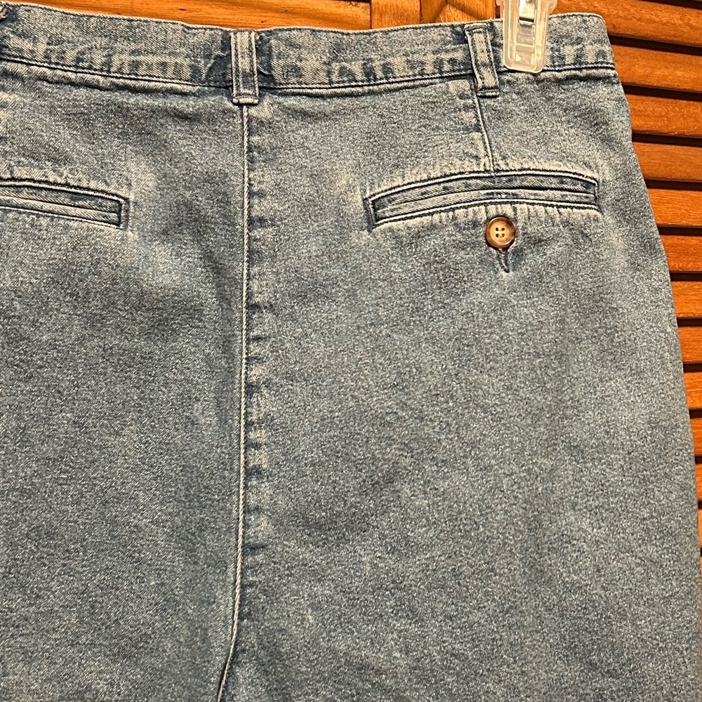 Vintage Jones New York Blue Denim Bermuda Shorts - Picture 11 of 12